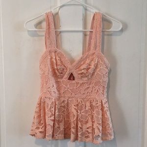 Tank top Material girl peplum style